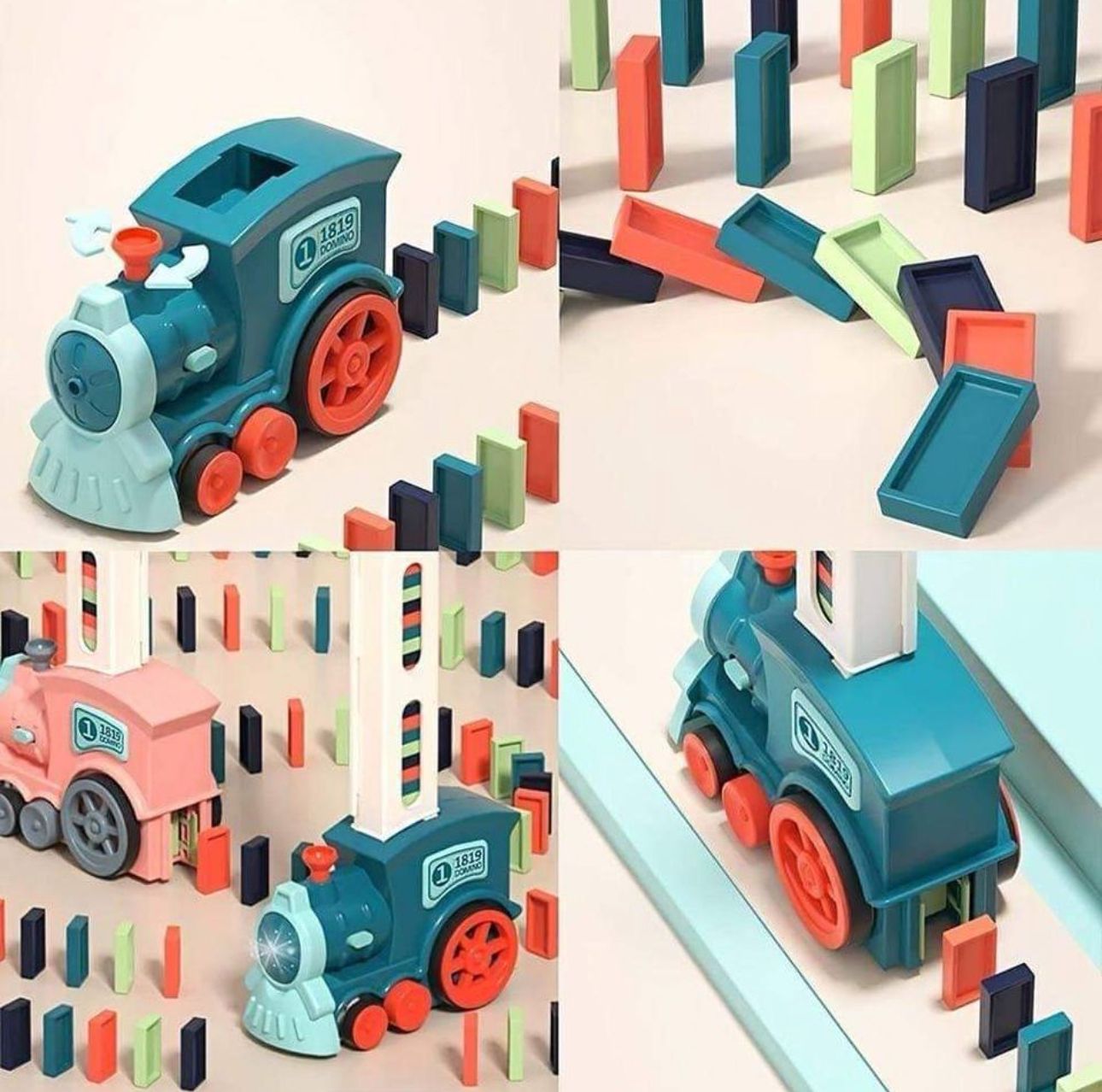 Tren de aventuras Domino Express 🚂🎲 ¡Diversión sin Fin!