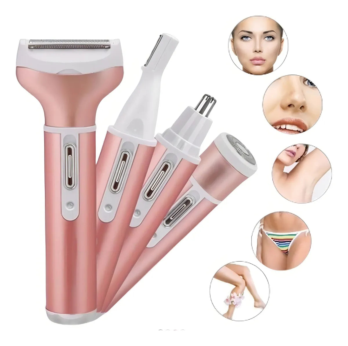 Depiladora Facial y Corporal Pro (4 en 1)