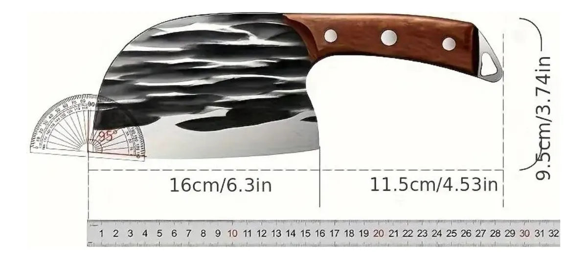 CUCHILLO PARA COCINA TIPO HACHA TAZAKI 🍖