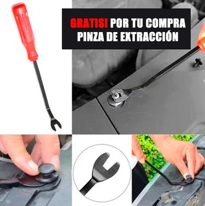 CLIPS DE FIJACION KIT X160 UNIDADES + OBSEQUIO GRATIS🎁