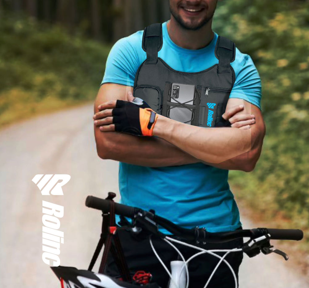 Pechera PortaCel 📱 para Grabación en Moto 🏍️, Ciclismo 🚴 y Caminata 🚶‍♂️