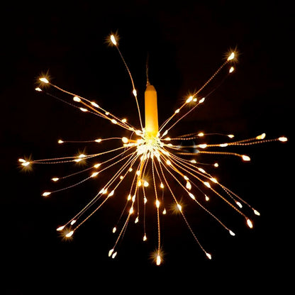 Luces Fuegos Artificiales LED-TrendStar™ 🎇- 3 METROS(500 luces)