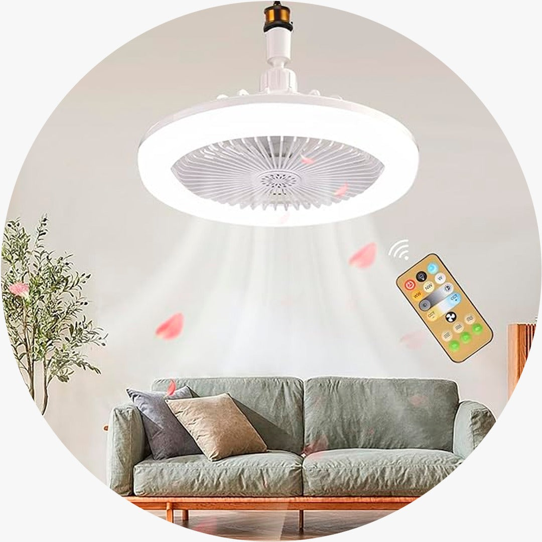FanLuz™ - Ventilador Inteligente, Luz LED y Humidificado Premium 💡