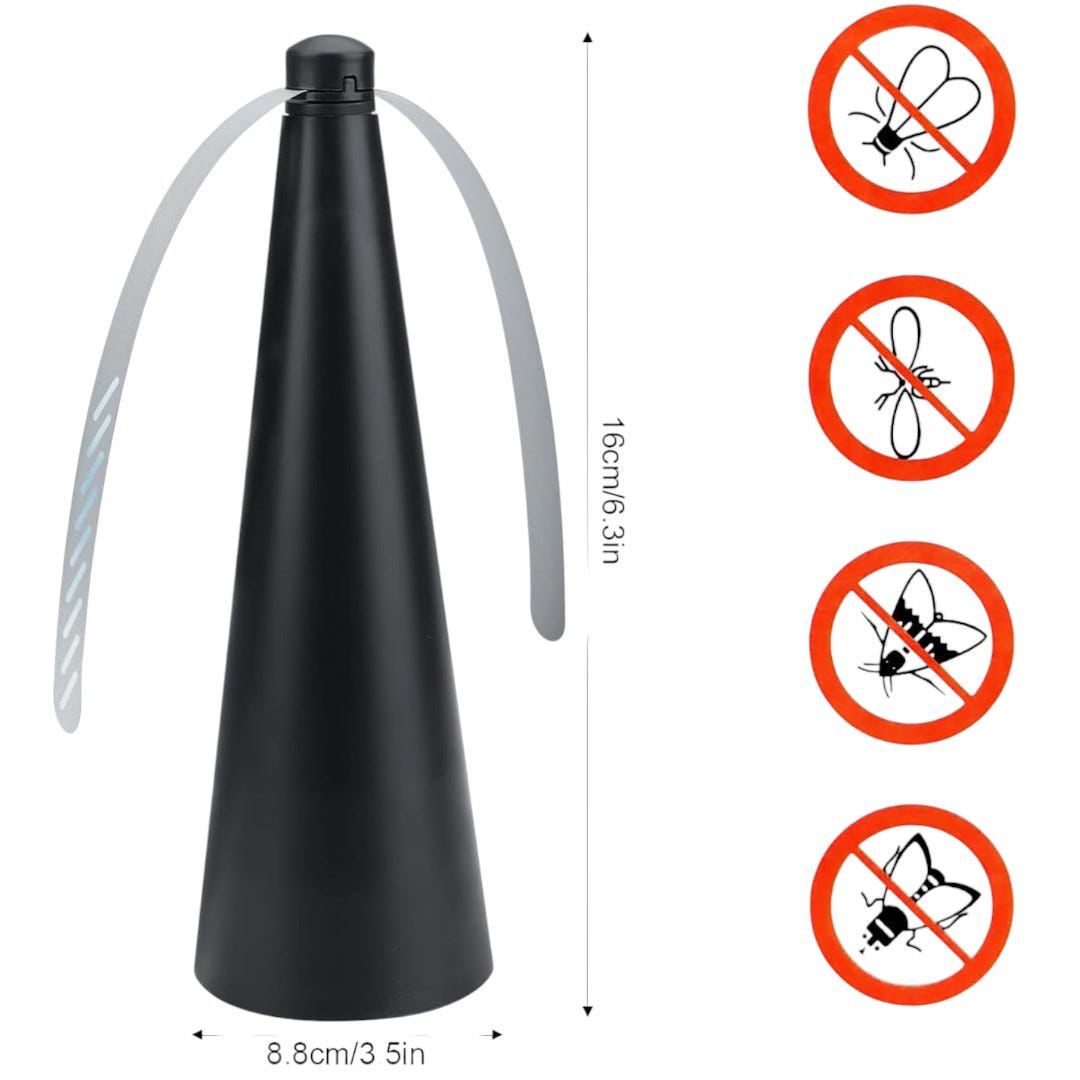 Ventilador Repelente de Moscas – RepelAir™💨🦟