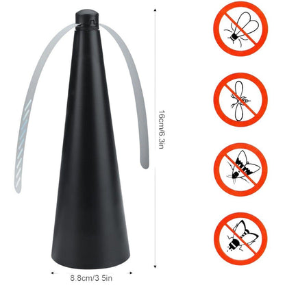 Ventilador Repelente de Moscas – RepelAir™💨🦟