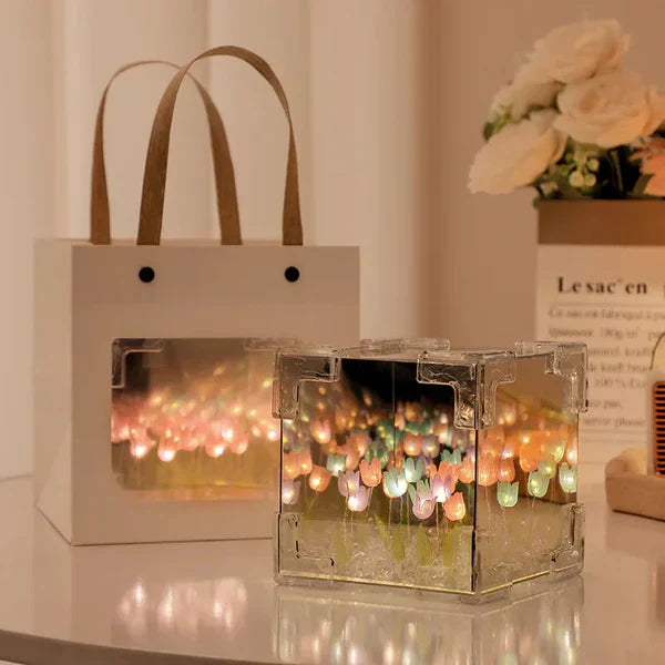 🌷 Lámpara TulipGlow 🌷-Tulipanes infinitos (Armable)