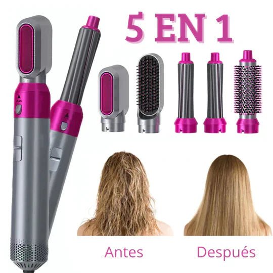 StylePro™  Secador  Rizador Peine 5 En 1