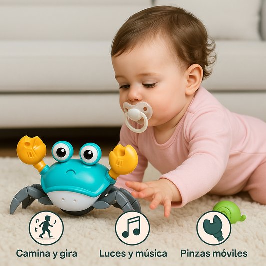 Cangrejo Bailarín Estimulador Y Sensorial 🦀