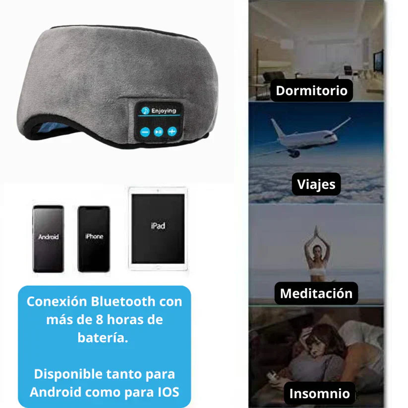 RelaxDream: Antifaz Para Dormir😴🎶