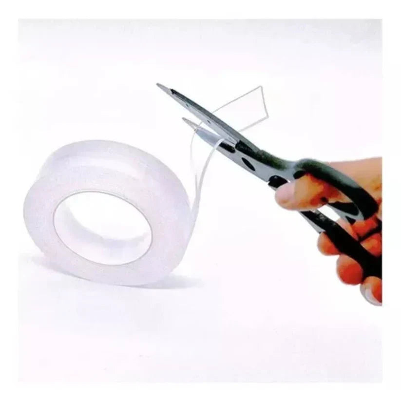 ROLLO DE 5 METROS CINTA DOBLE CARA-CINTA MÁGICA NANOGRIP 🛠️