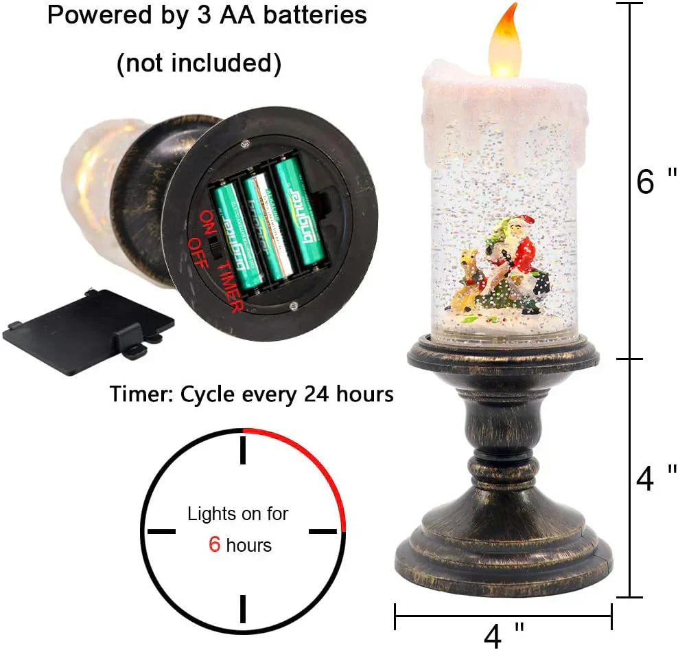 Vela Lámpara Navideña LED🎄