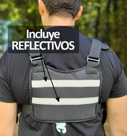 Pechera PortaCel 📱 para Grabación en Moto 🏍️, Ciclismo 🚴 y Caminata 🚶‍♂️