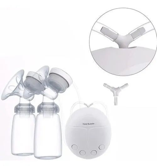 EXTRACTOR DOBLE PLUS DE LECHE MATERNA ELECTRICO🍼