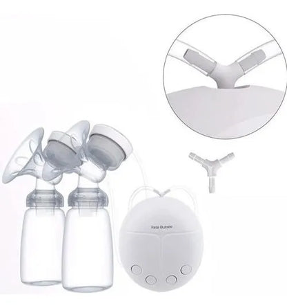 EXTRACTOR DOBLE PLUS DE LECHE MATERNA ELECTRICO🍼