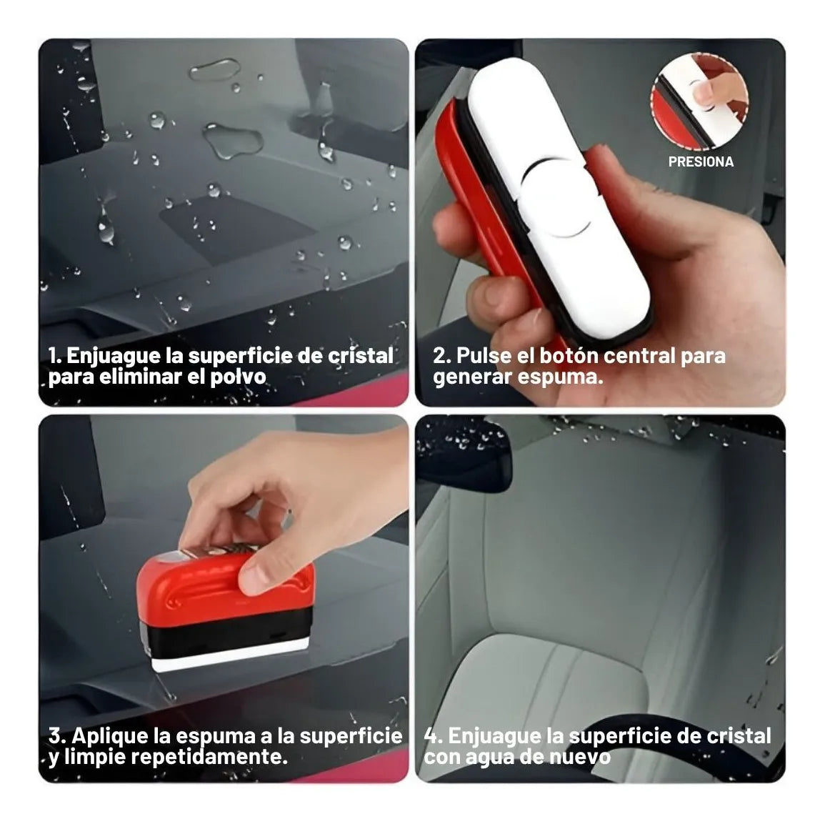 VIEWGLASS®️ Repelente de Agua y AntiEmpañante