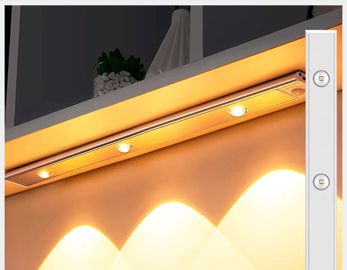 BARRA DE LUZ SUPERLED™ CON SENSOR DE MOVIMIENTO-30CM