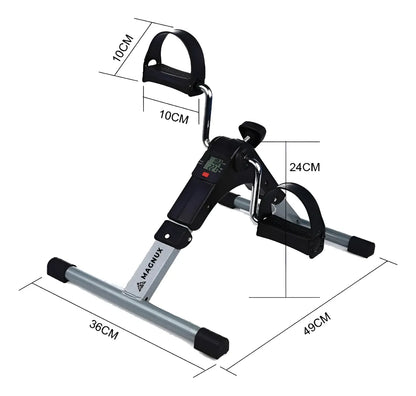 Bicicleta Estática con Pantalla Y Fuerza Ajustable