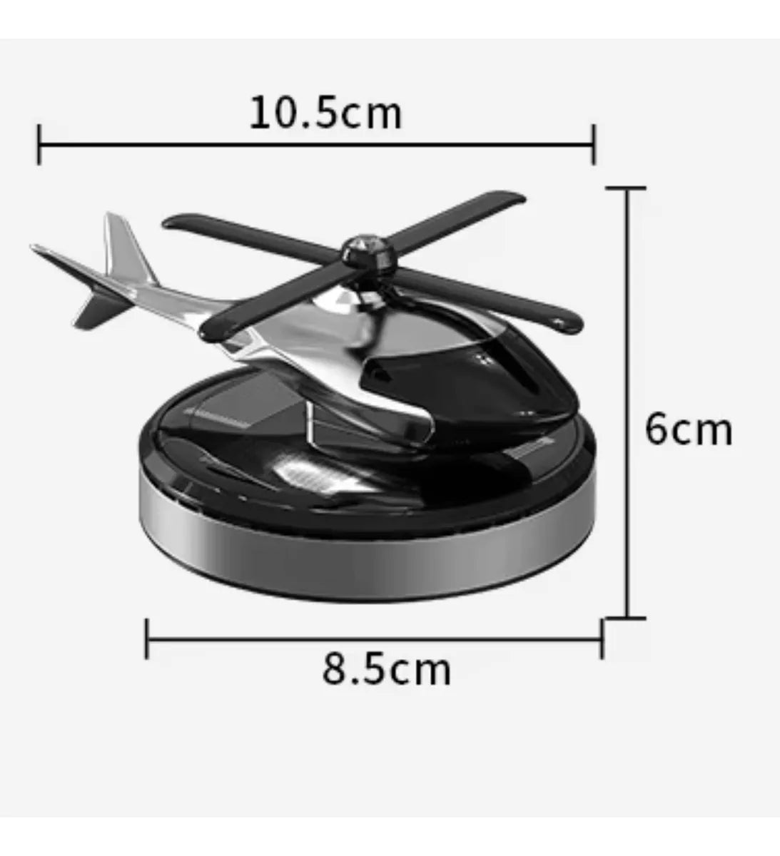 AMBIENTADOR SOLAR DE LUJO PARA CARRO 🚁