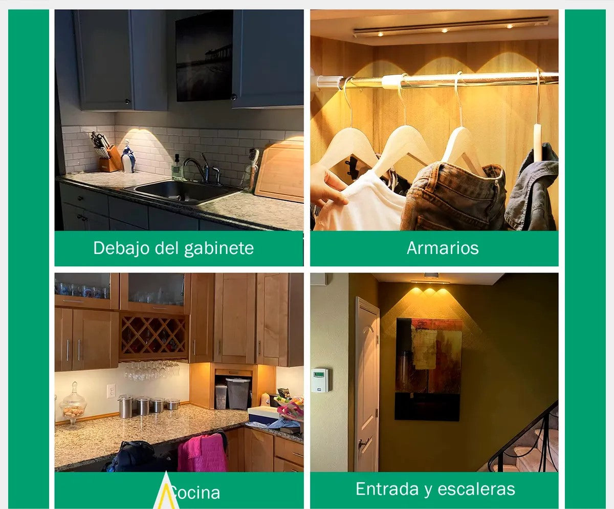 BARRA DE LUZ SUPERLED™ CON SENSOR DE MOVIMIENTO-30CM