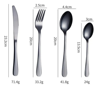 Set De Cubiertos Luxury - 24 Piezas 🍽️