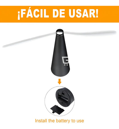 Ventilador Repelente de Moscas – RepelAir™💨🦟