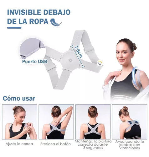 POSTURED: Corrector Postural Inteligente - UNISEX