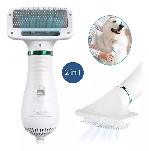 CEPILLO Y SECADOR PETFLOW° CEPILLO 2 EN 1🐶😺