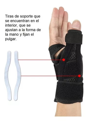 Muñequera de Compresión con Soporte de Pulgar para Artritis, Túnel Carpiano y Tendinitis💊
