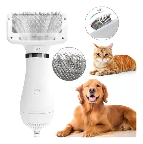 CEPILLO Y SECADOR PETFLOW° CEPILLO 2 EN 1🐶😺