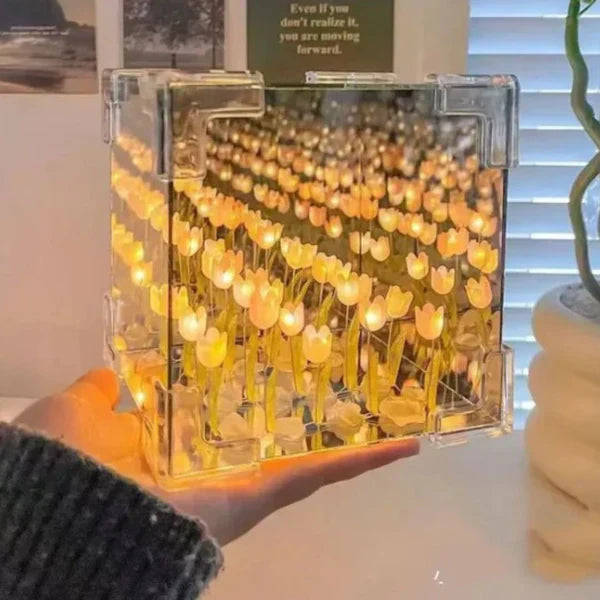 🌷 Lámpara TulipGlow 🌷-Tulipanes infinitos (Armable)