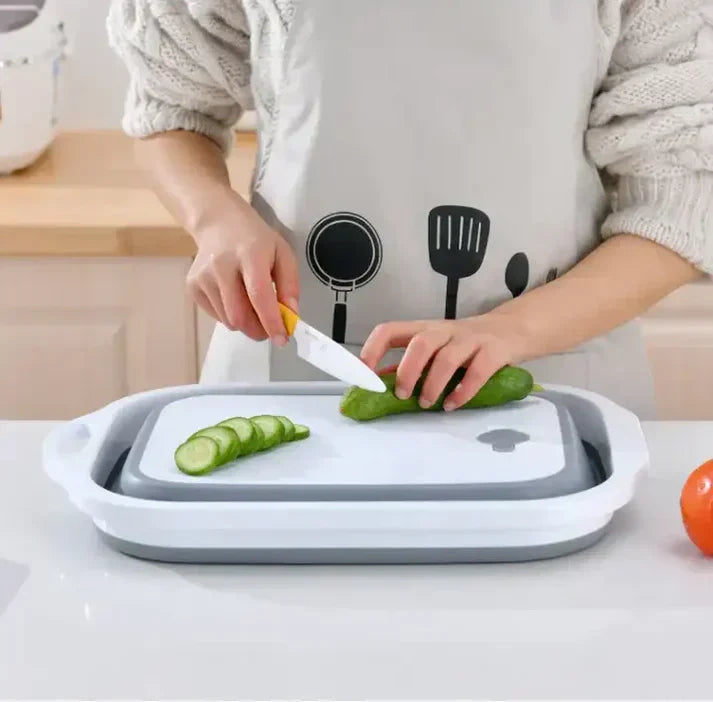 Tabla Plegable 3 en 1: WashPlus✨🔪🍎