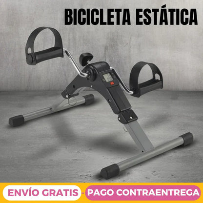 Bicicleta Estática con Pantalla Y Fuerza Ajustable