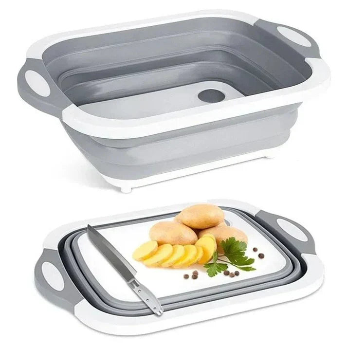 Tabla Plegable 3 en 1: WashPlus✨🔪🍎