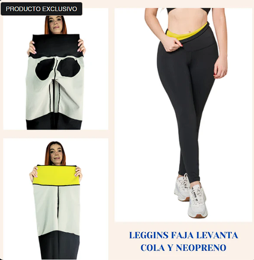 LEGGINS MOLDEADORES 2x1 – DEFINE CINTURA, ESTILIZA PIERNAS Y REALZA GLÚTEOS