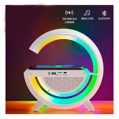 TABLELAMP: Lampara Parlante Bluetooth Luz RGB