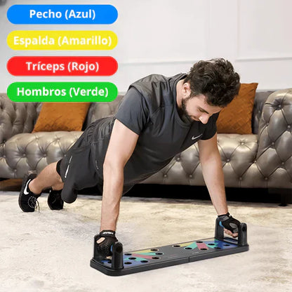 Tabla Push Up Flexiones Y Ejercicios🏋️