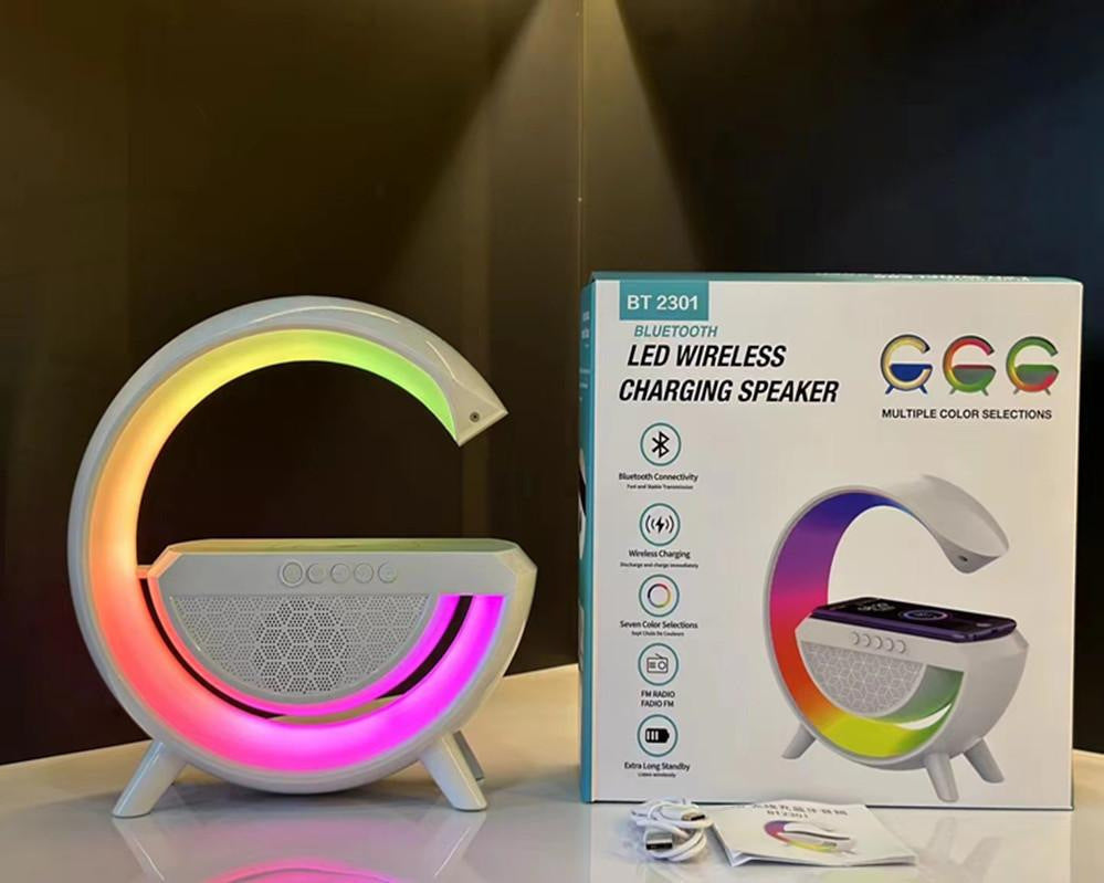 TABLELAMP: Lampara Parlante Bluetooth Luz RGB