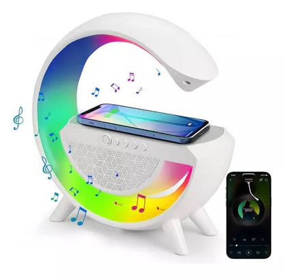 TABLELAMP: Lampara Parlante Bluetooth Luz RGB